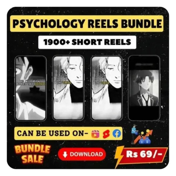 The Ultimate Psychology Reels Pack – Engage & Grow Socially!